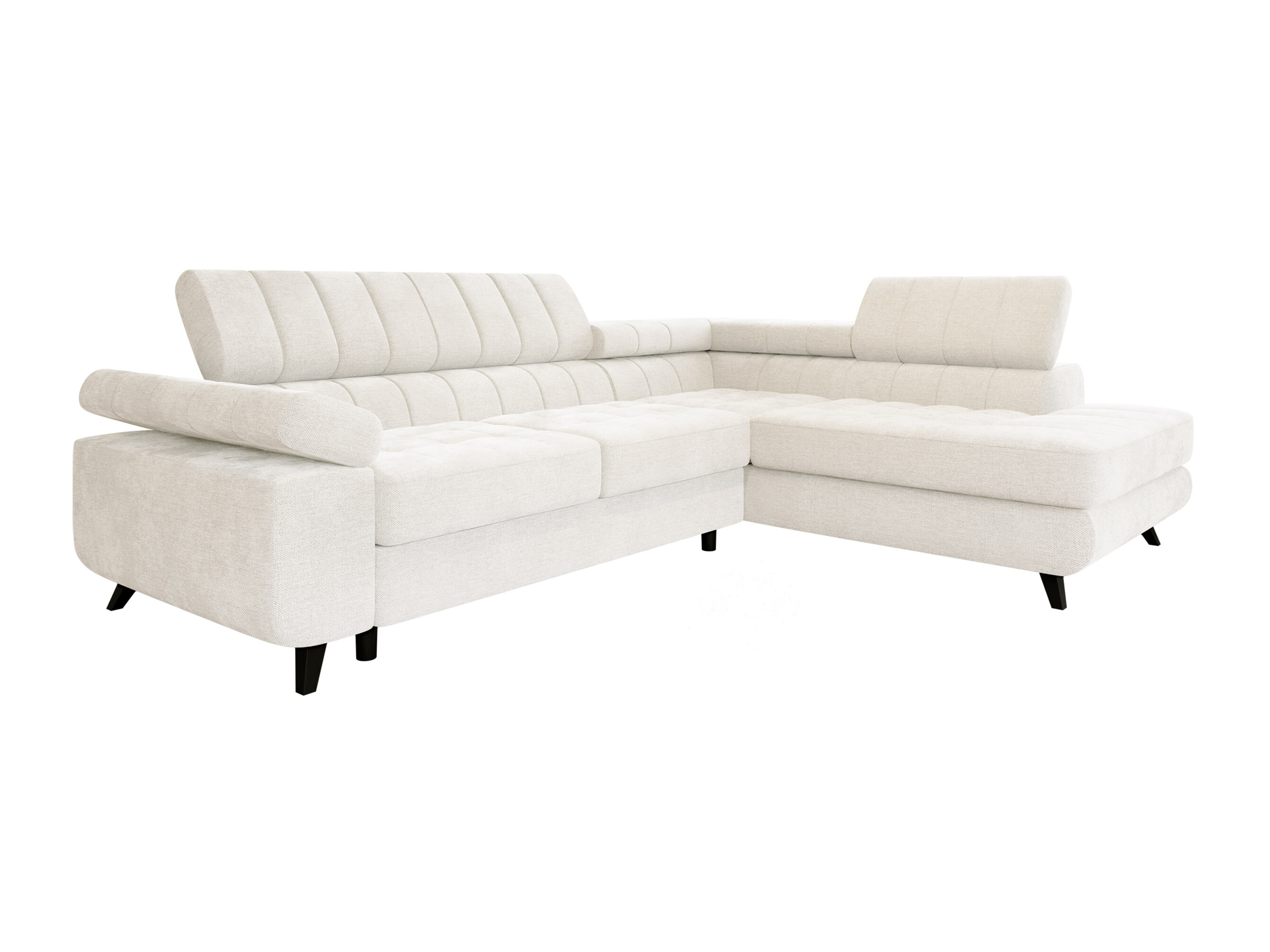 Γωνιακός Καναπές Comfivo Agnus (Spirit White)