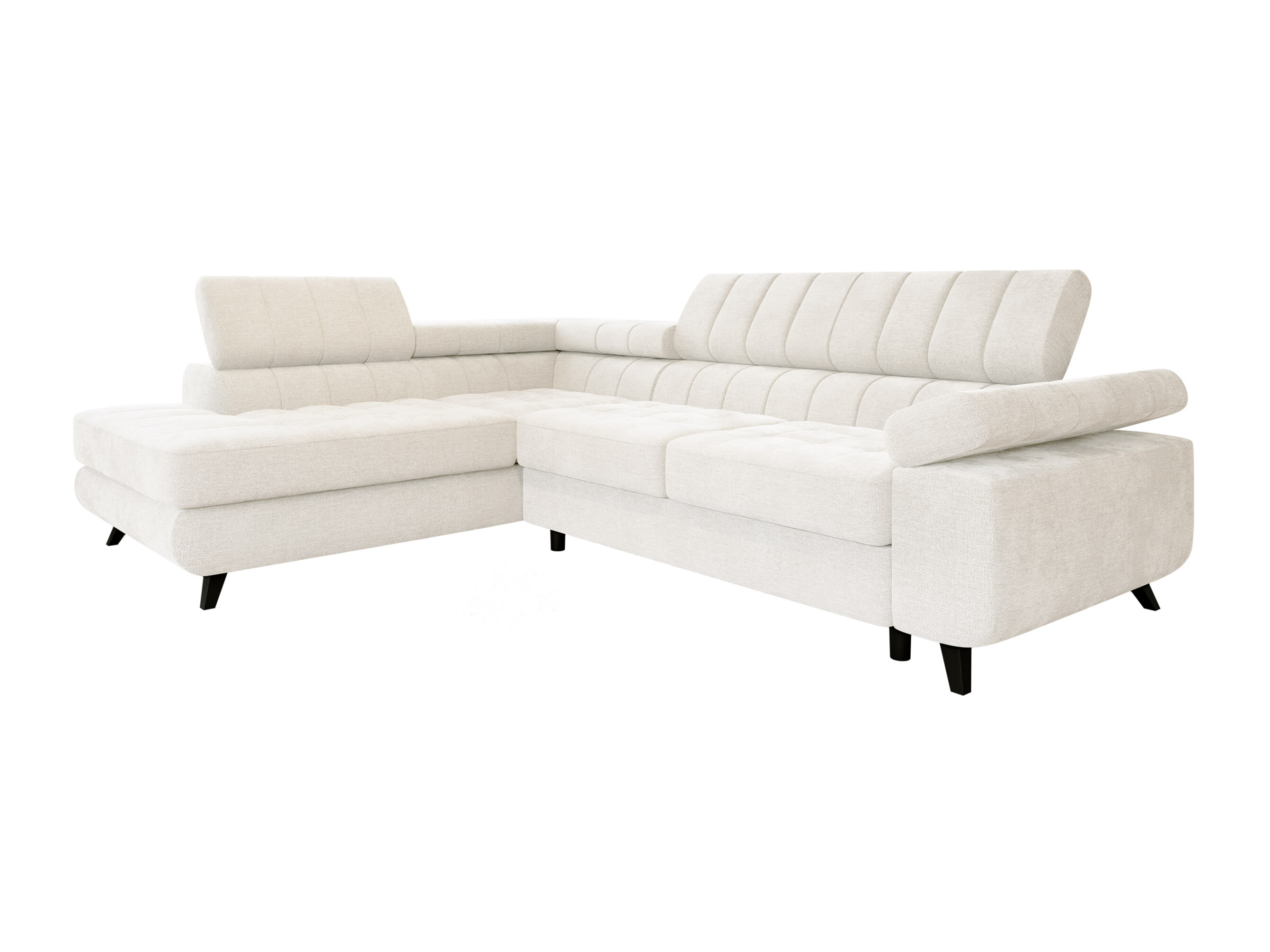 Γωνιακός Καναπές Comfivo Agnus (Spirit White)