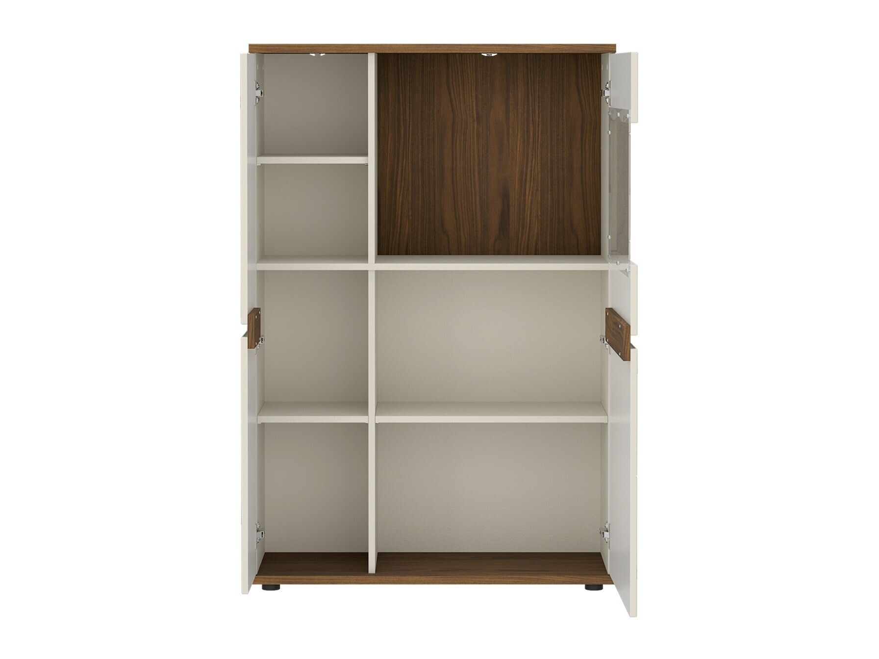 Μπουφέ Deldori 102 (Καρυδί + Κασμίρι)
