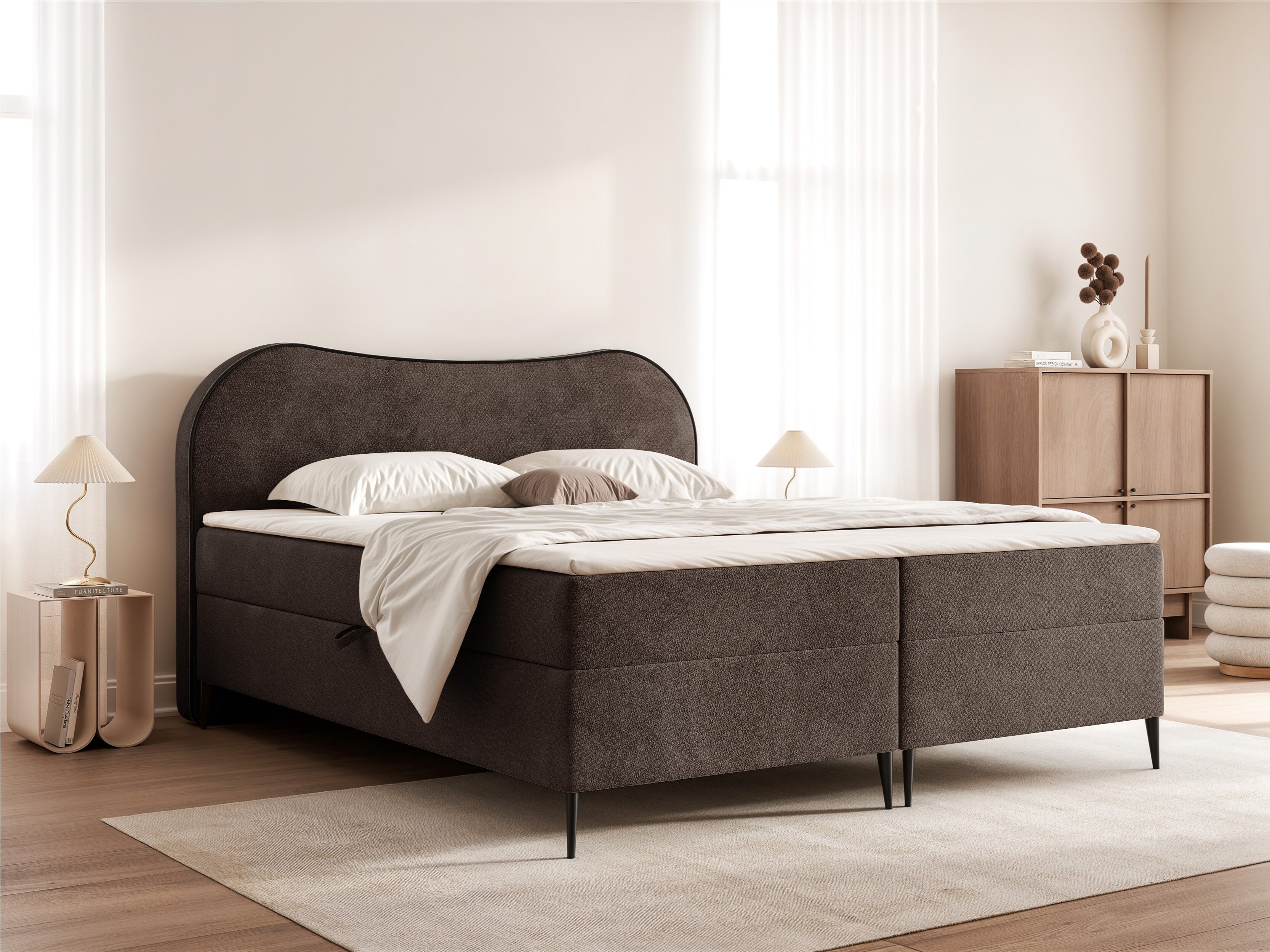 Κρεβάτι continental Martinez 137 (Margo 227.01)
