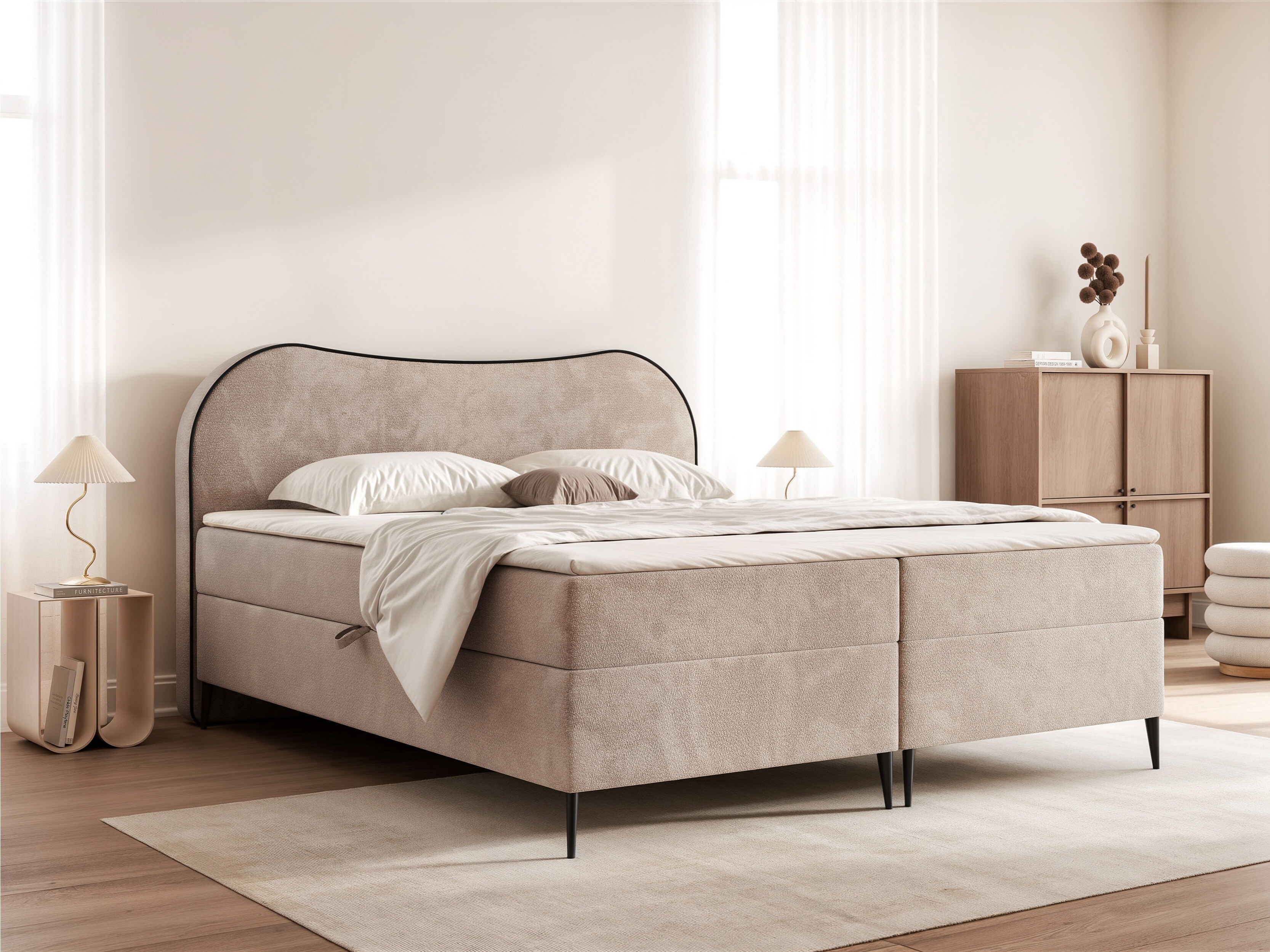 Κρεβάτι continental Martinez 137 (Margo 227.03)