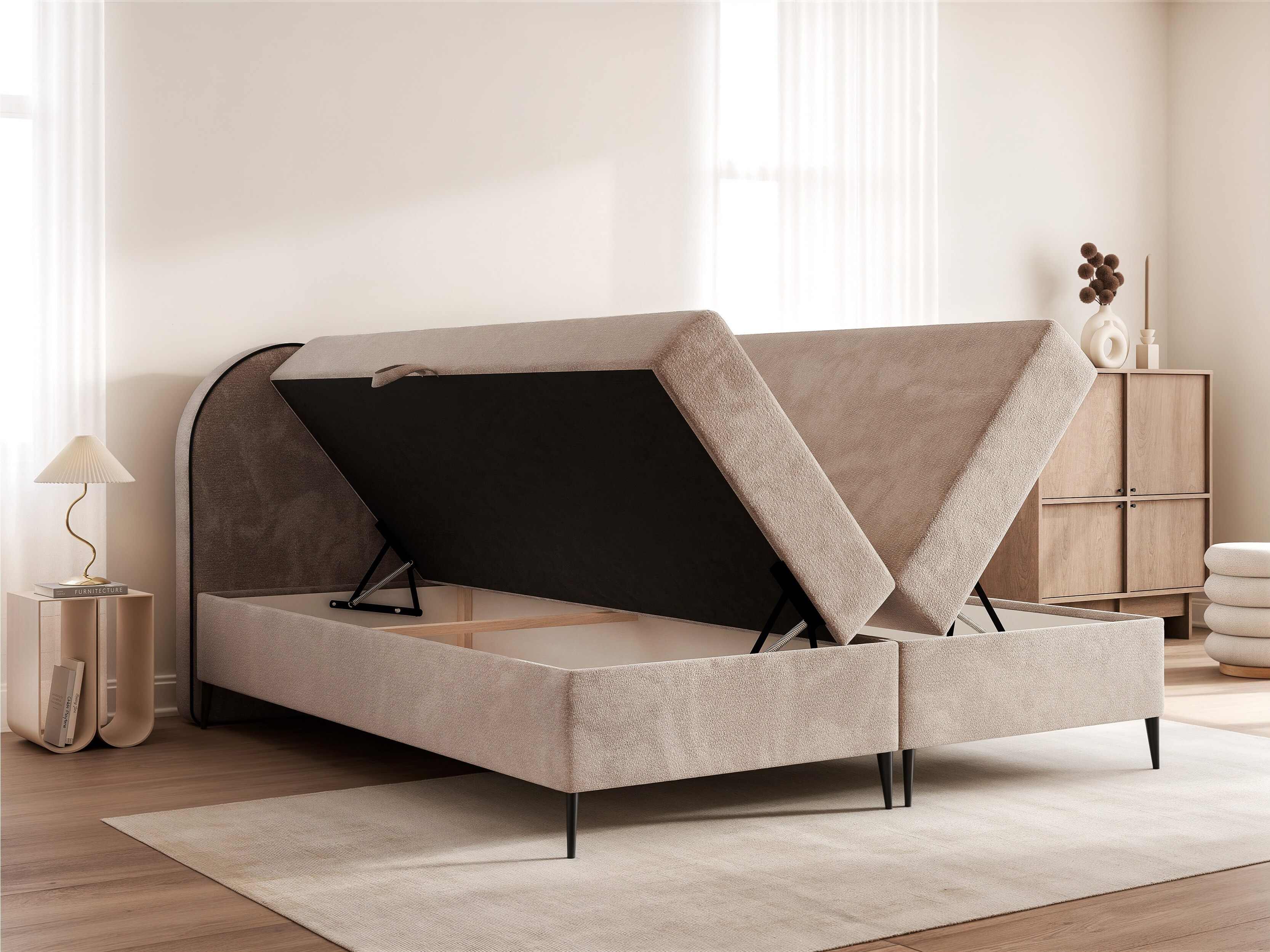 Κρεβάτι continental Martinez 137 (Margo 227.03)