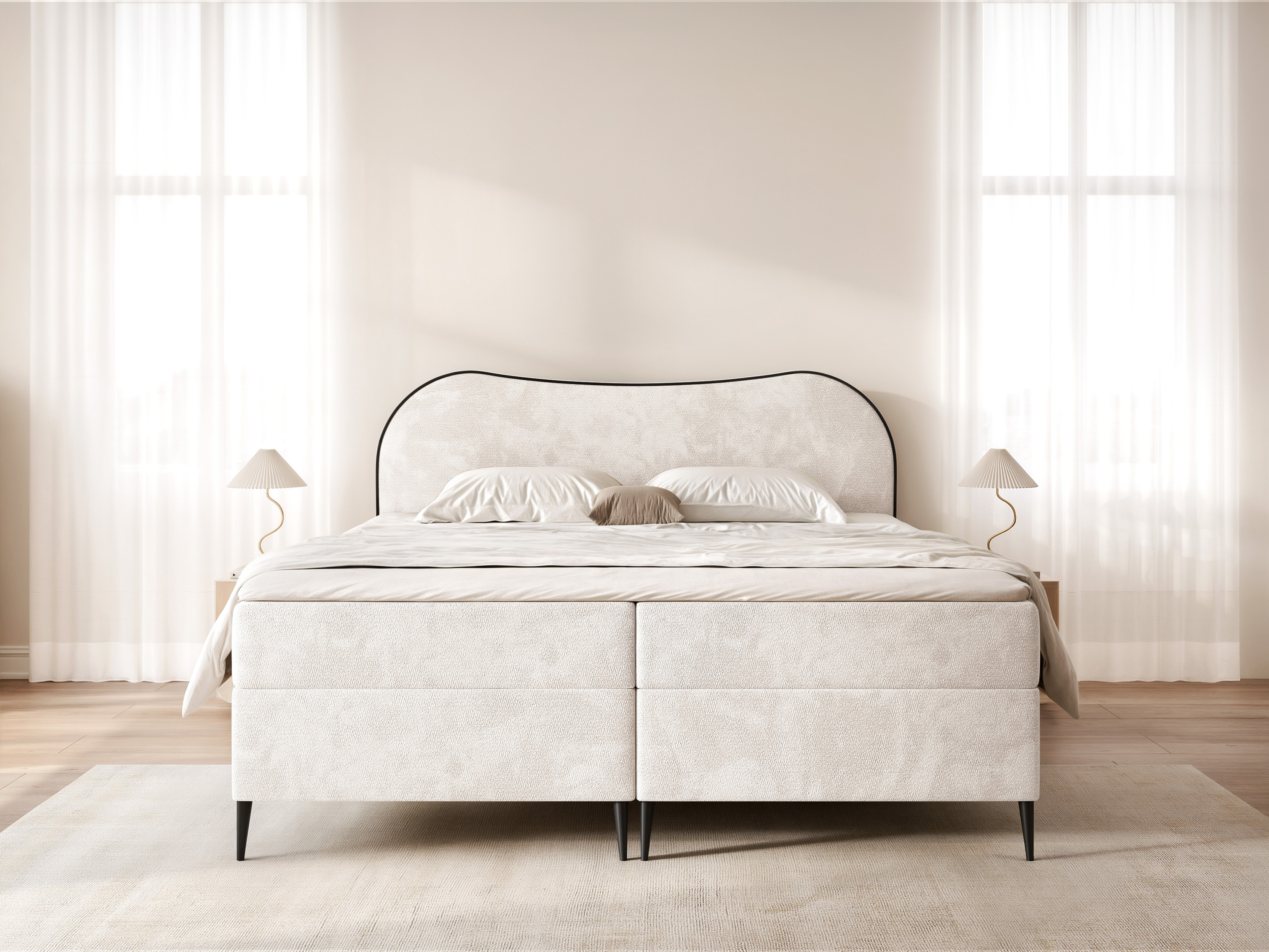 Κρεβάτι continental Martinez 137 (Margo 227.05)