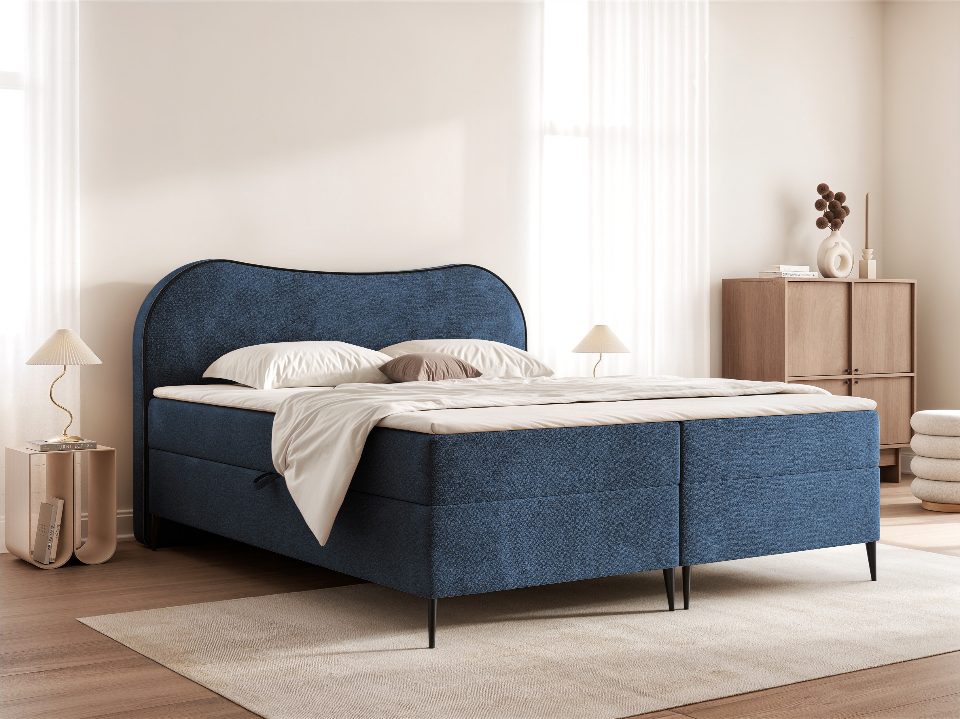Κρεβάτι continental Martinez 137 (Margo 227.10)