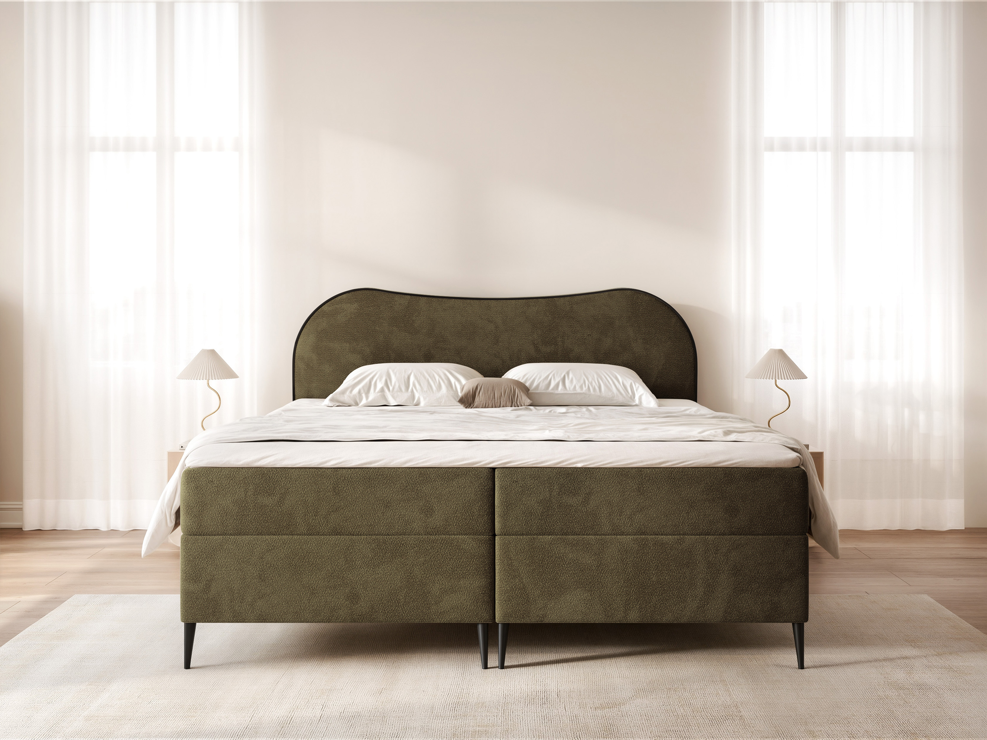 Κρεβάτι continental Martinez 137 (Margo 227.11)