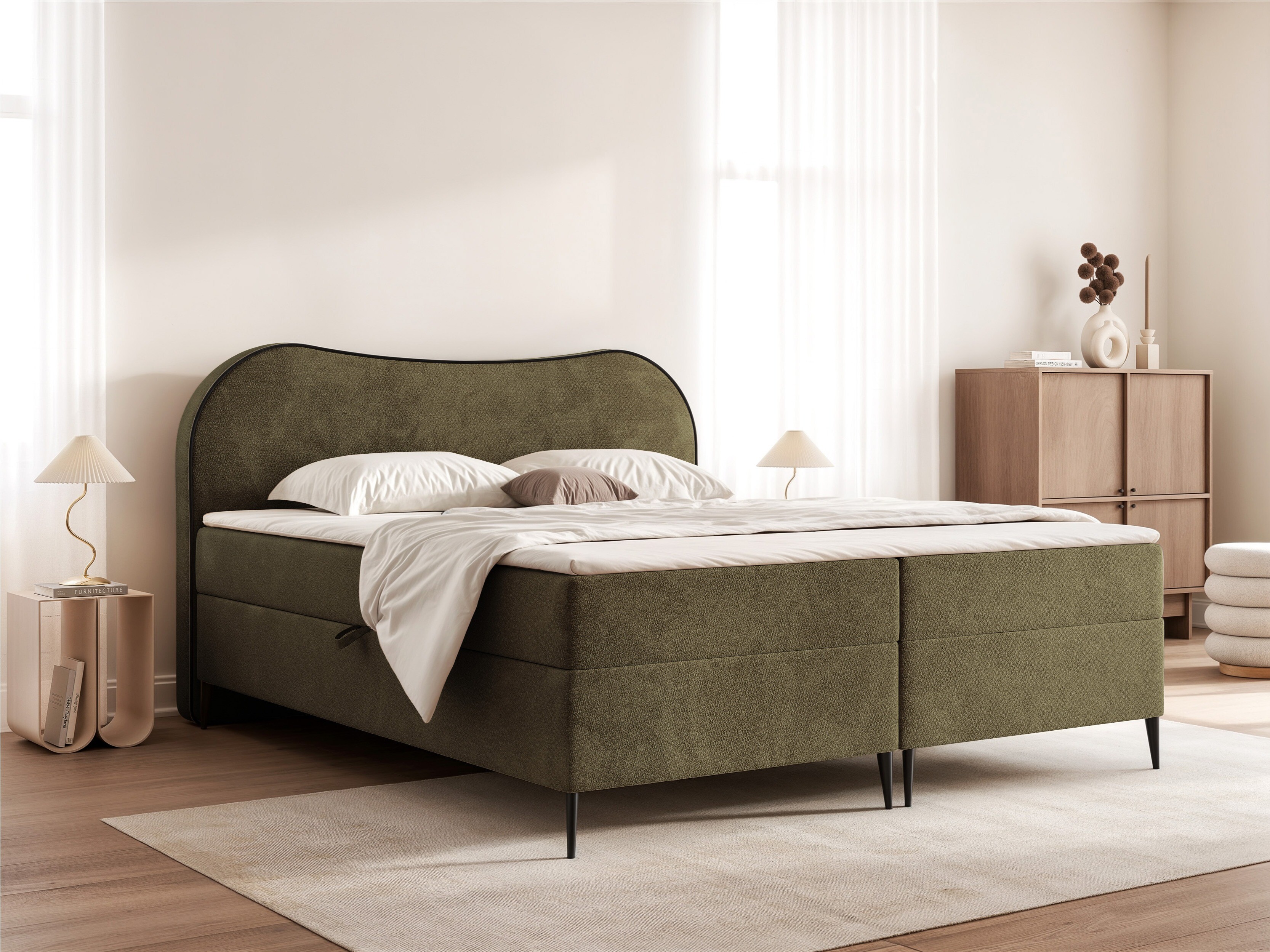 Κρεβάτι continental Martinez 137 (Margo 227.11)