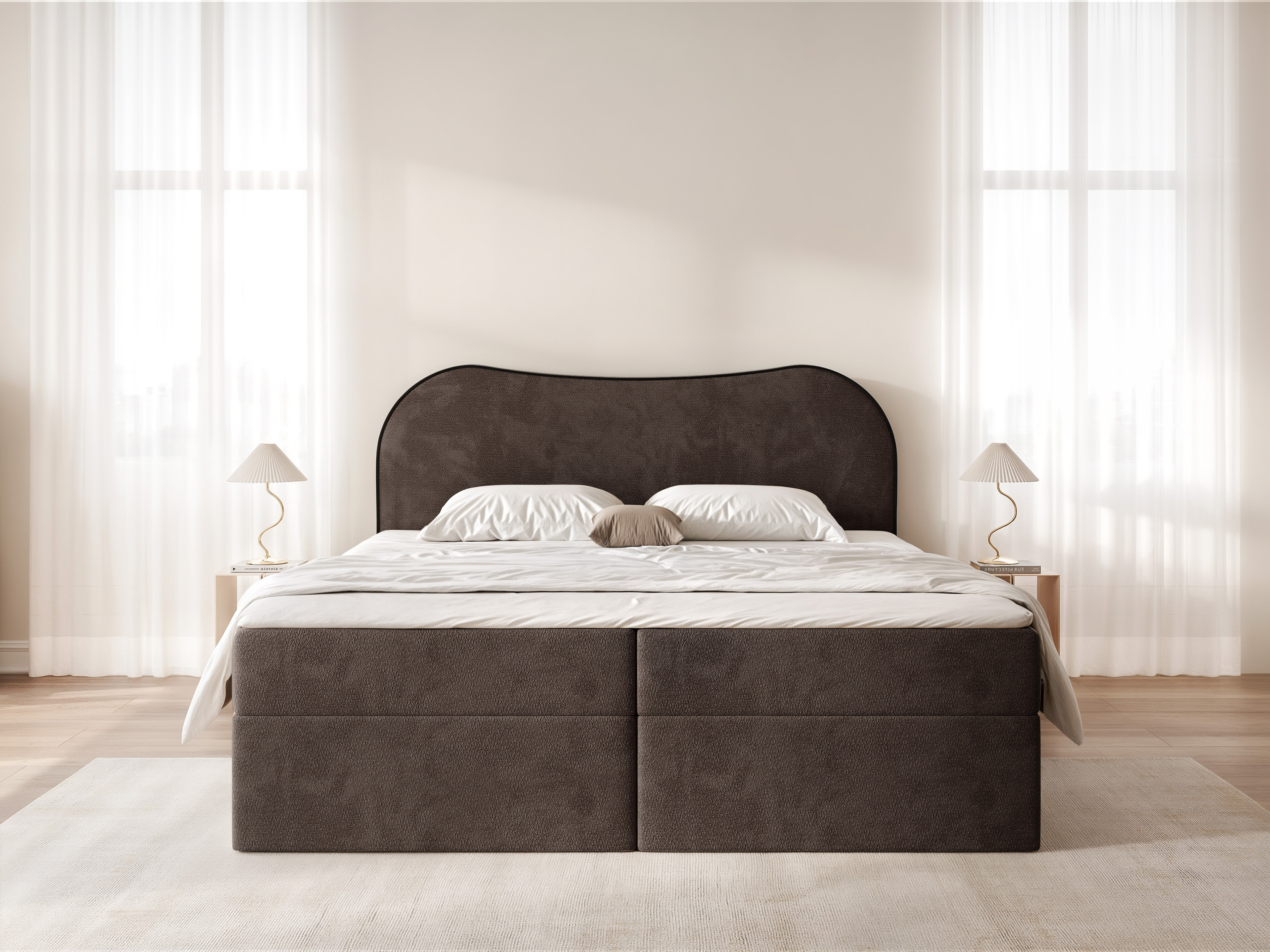 Κρεβάτι continental Martinez 138 (Margo 227.01)