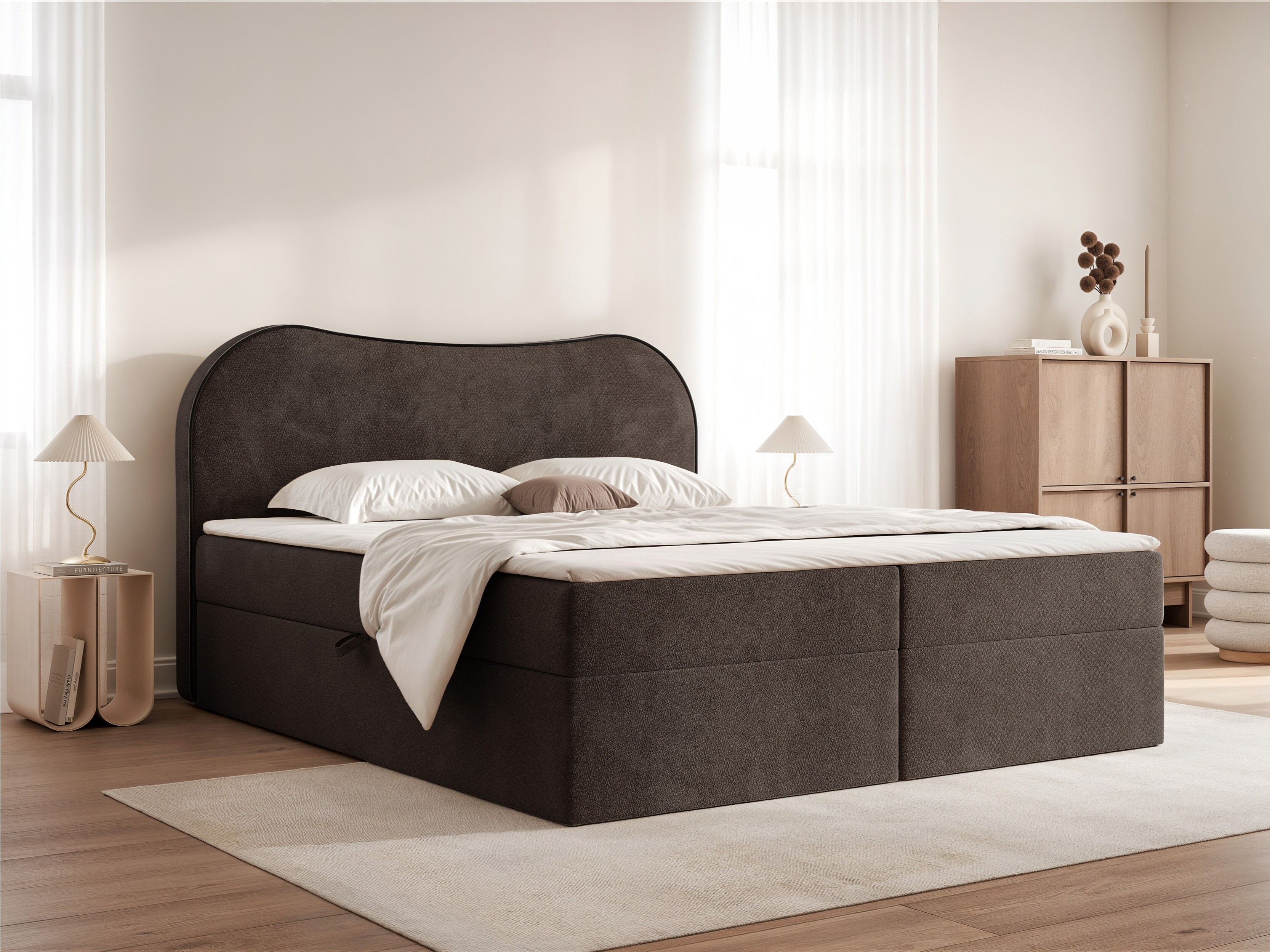 Κρεβάτι continental Martinez 138 (Margo 227.01)