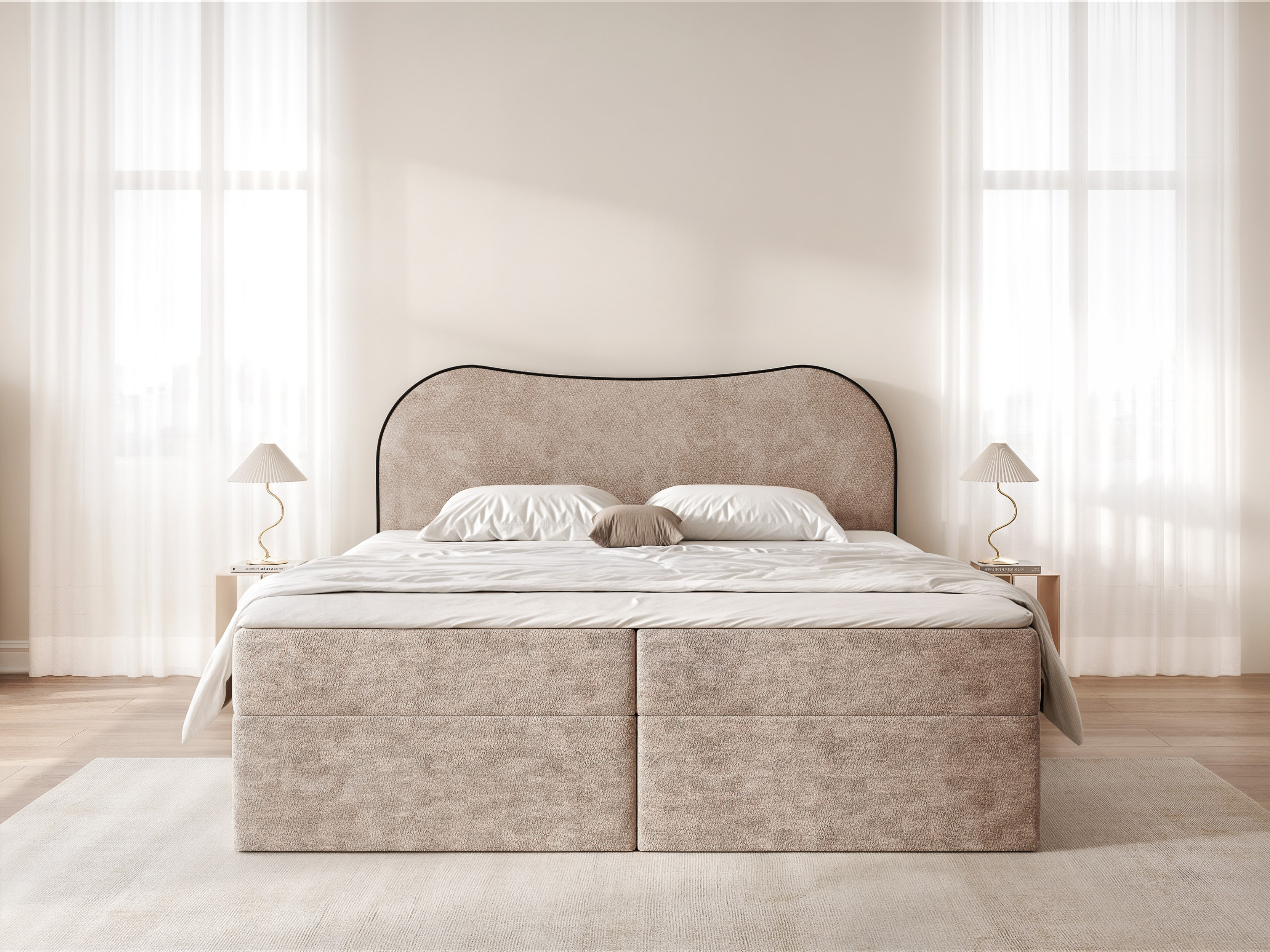 Κρεβάτι continental Martinez 138 (Margo 227.03)