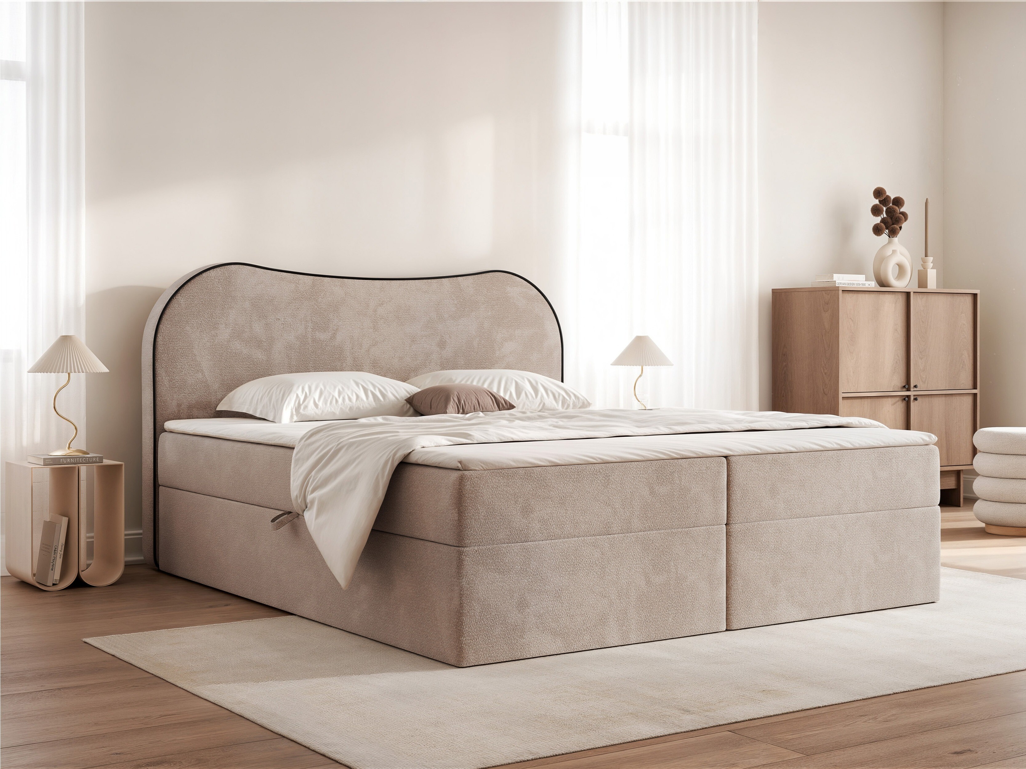 Κρεβάτι continental Martinez 138 (Margo 227.03)