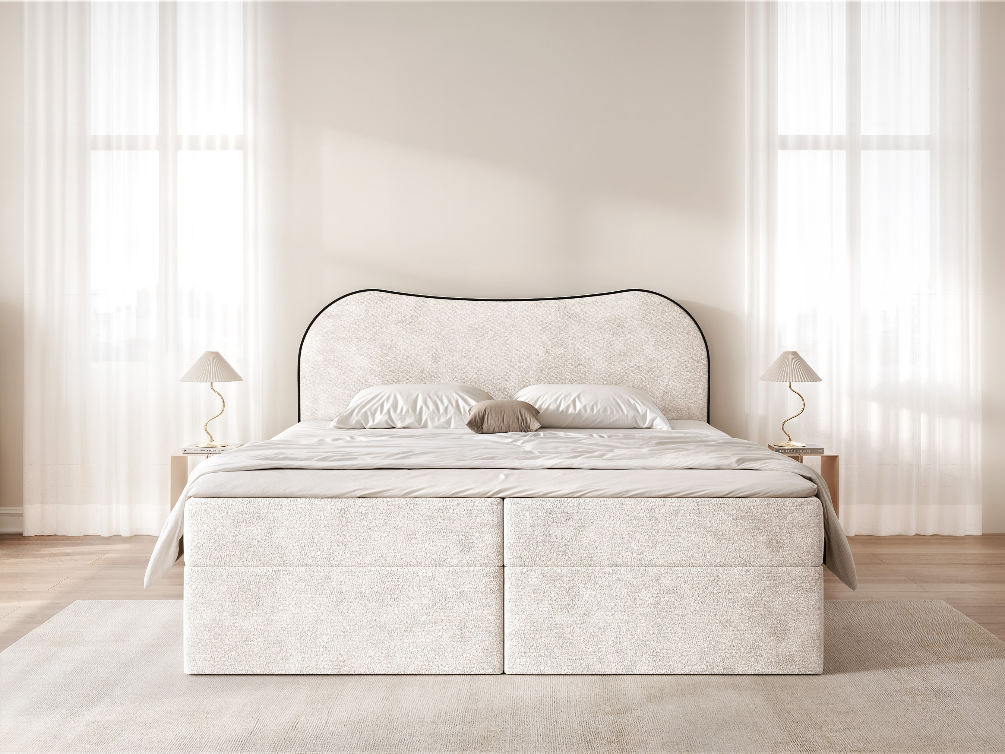 Κρεβάτι continental Martinez 138 (Margo 227.05)