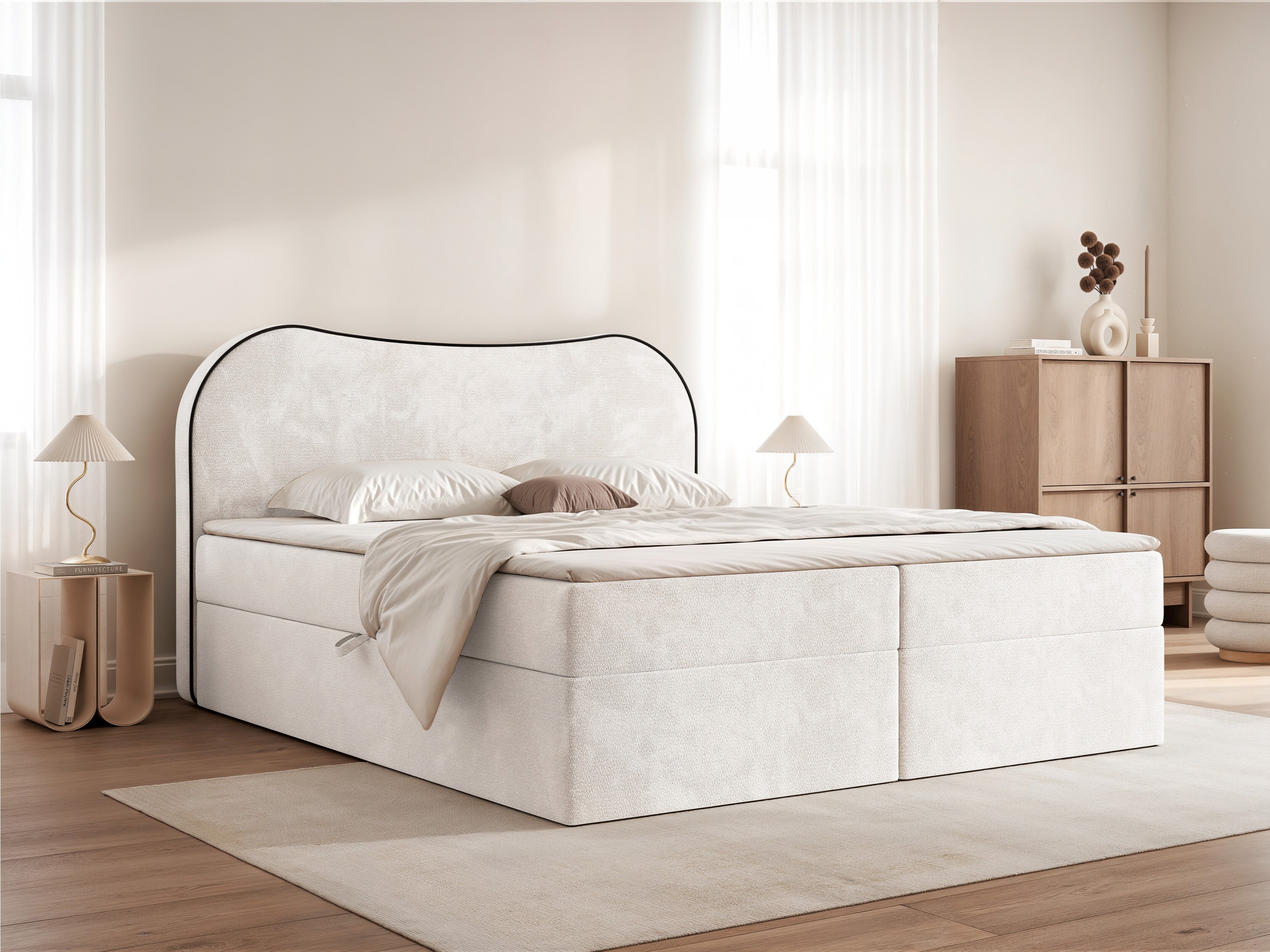 Κρεβάτι continental Martinez 138 (Margo 227.05)