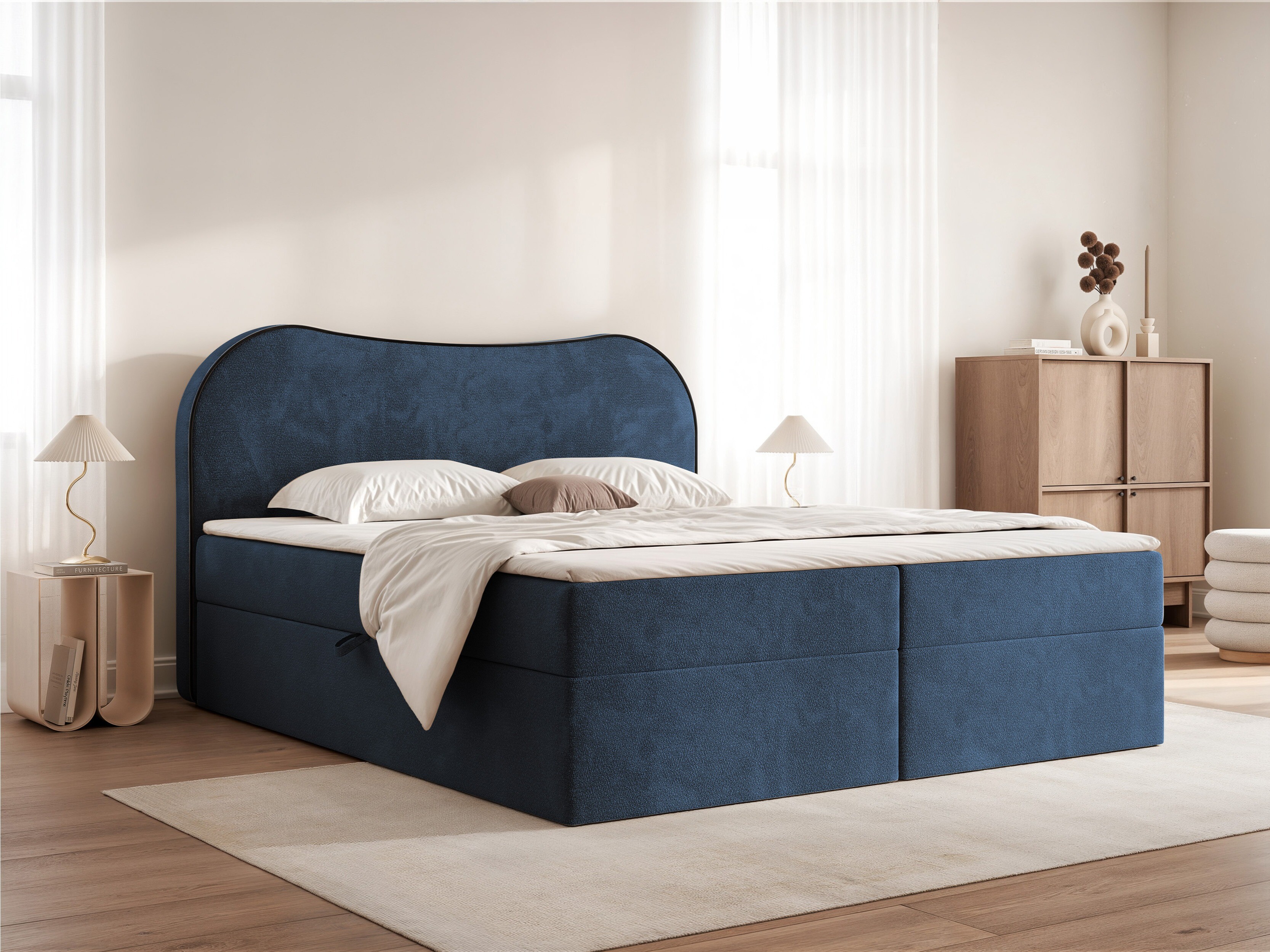 Κρεβάτι continental Martinez 138 (Margo 227.10)