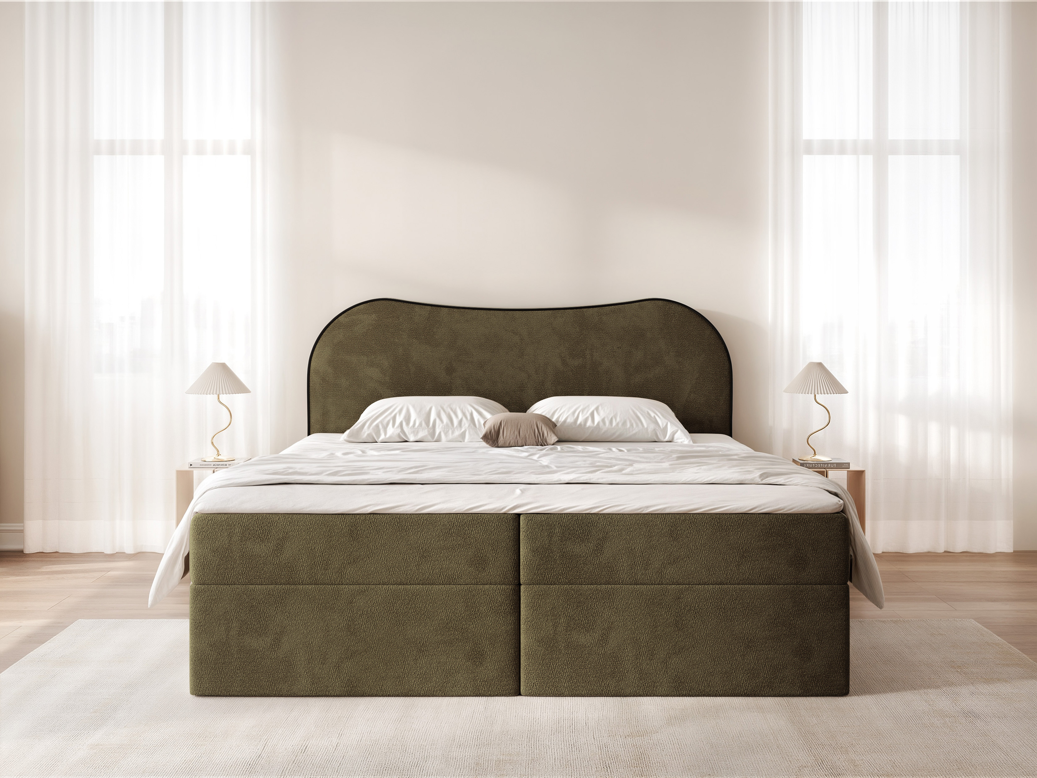 Κρεβάτι continental Martinez 138 (Margo 227.11)