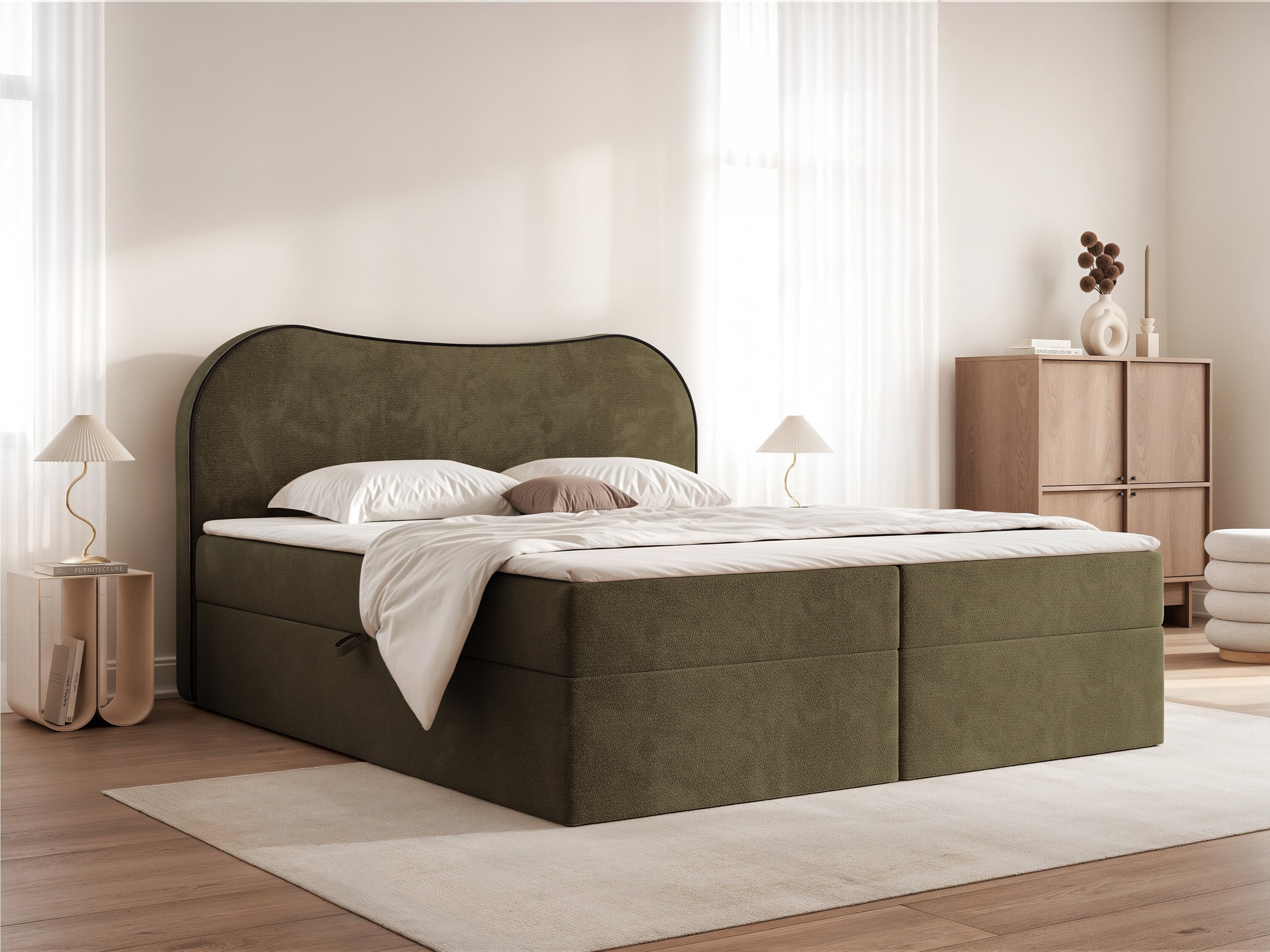 Κρεβάτι continental Martinez 138 (Margo 227.11)