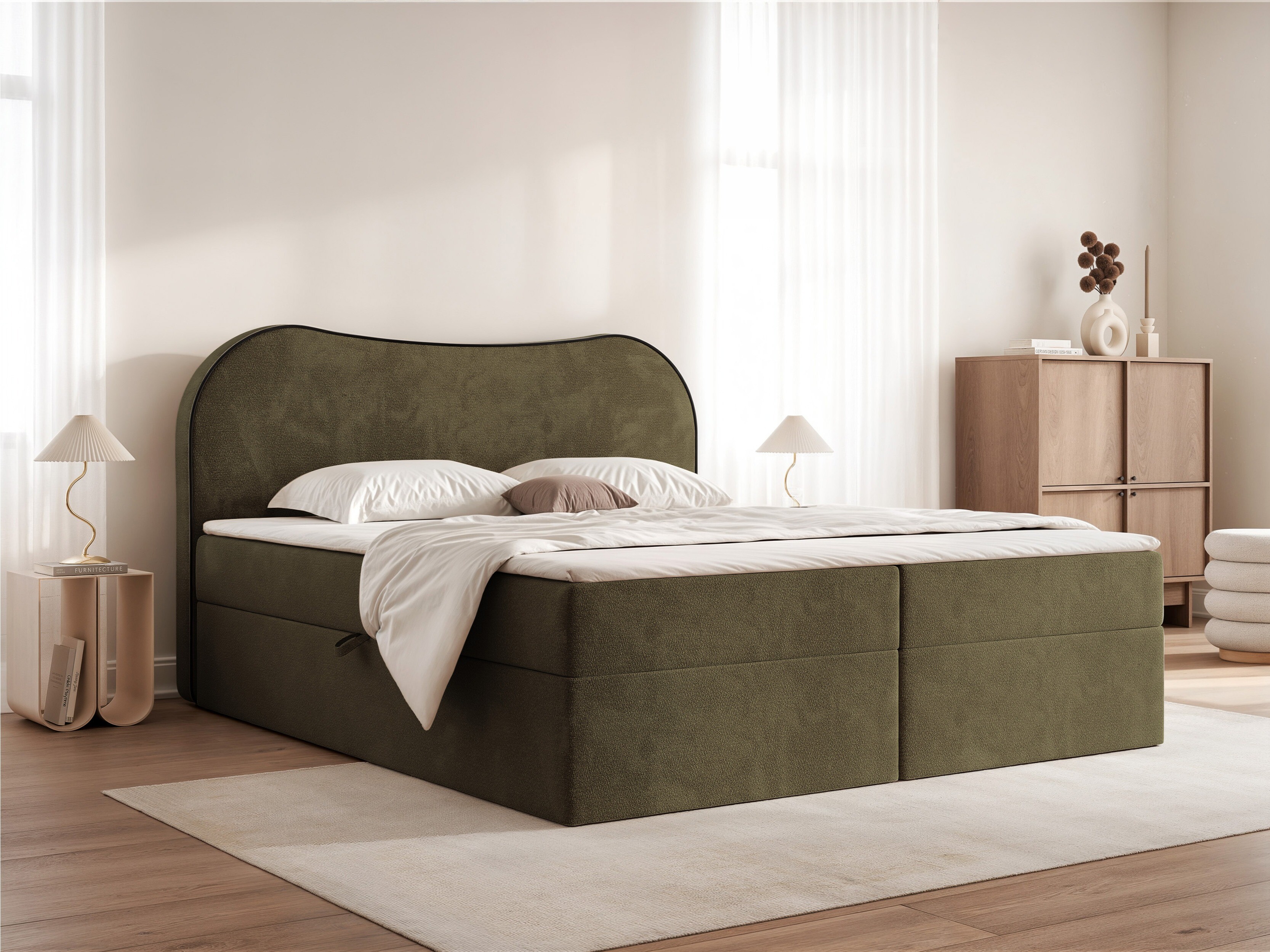 Κρεβάτι continental Martinez 138 (Margo 227.11)