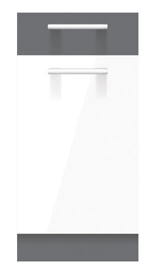 Πολυμορφικό ντουλάπι νεροχύτη με πόρτες Mode White 115